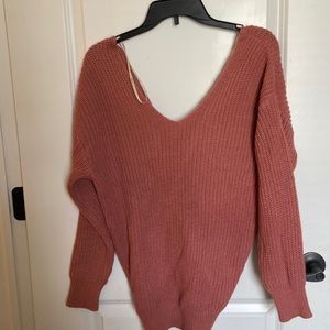Pink Forever 21 Sweater